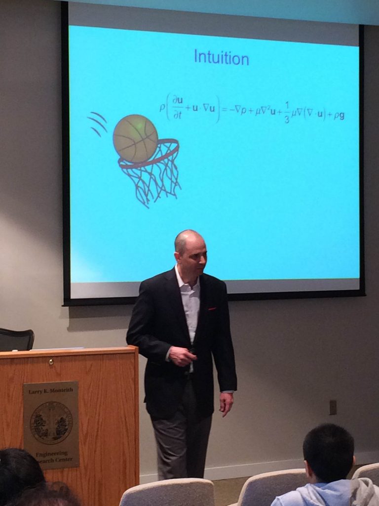 Dr. Michael Borden delivered a lecture at the Structural Engineering and Mechanics symposium.